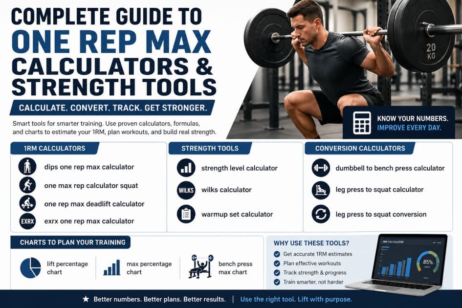 Complete Guide to One Rep Max Calculators & Strength Tools