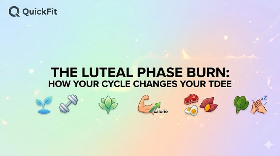 The Luteal Phase Burn: How your cycle changes your TDEE