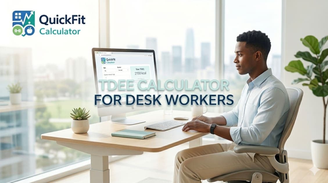 TDEE calculator for desk workers